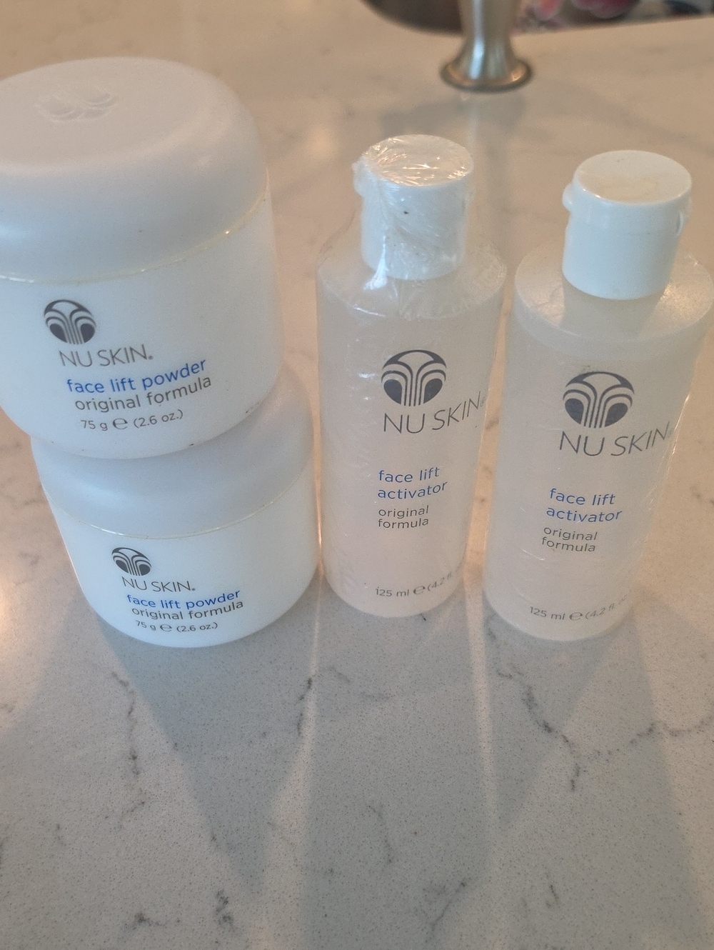 Nu Skin Face Lift Powder & Activator Set